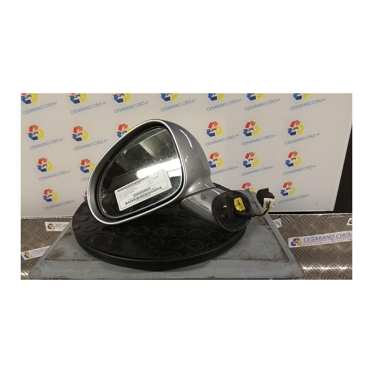 RETROVISORE EST. REGOLAZ. ELETTR. SX. 239 CHEVROLET (DAEWOO) MATIZ (M200) (04/05-12/10) A08S3 96600411