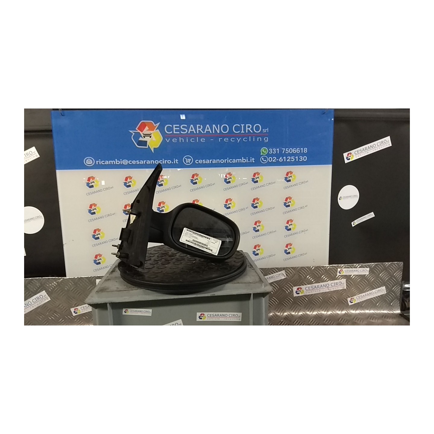 RETROVISORE EST. REGOLAZ. ELETTR. DX. 013 RENAULT SCENIC (03/99-05/03) K4MA7 7700431543
