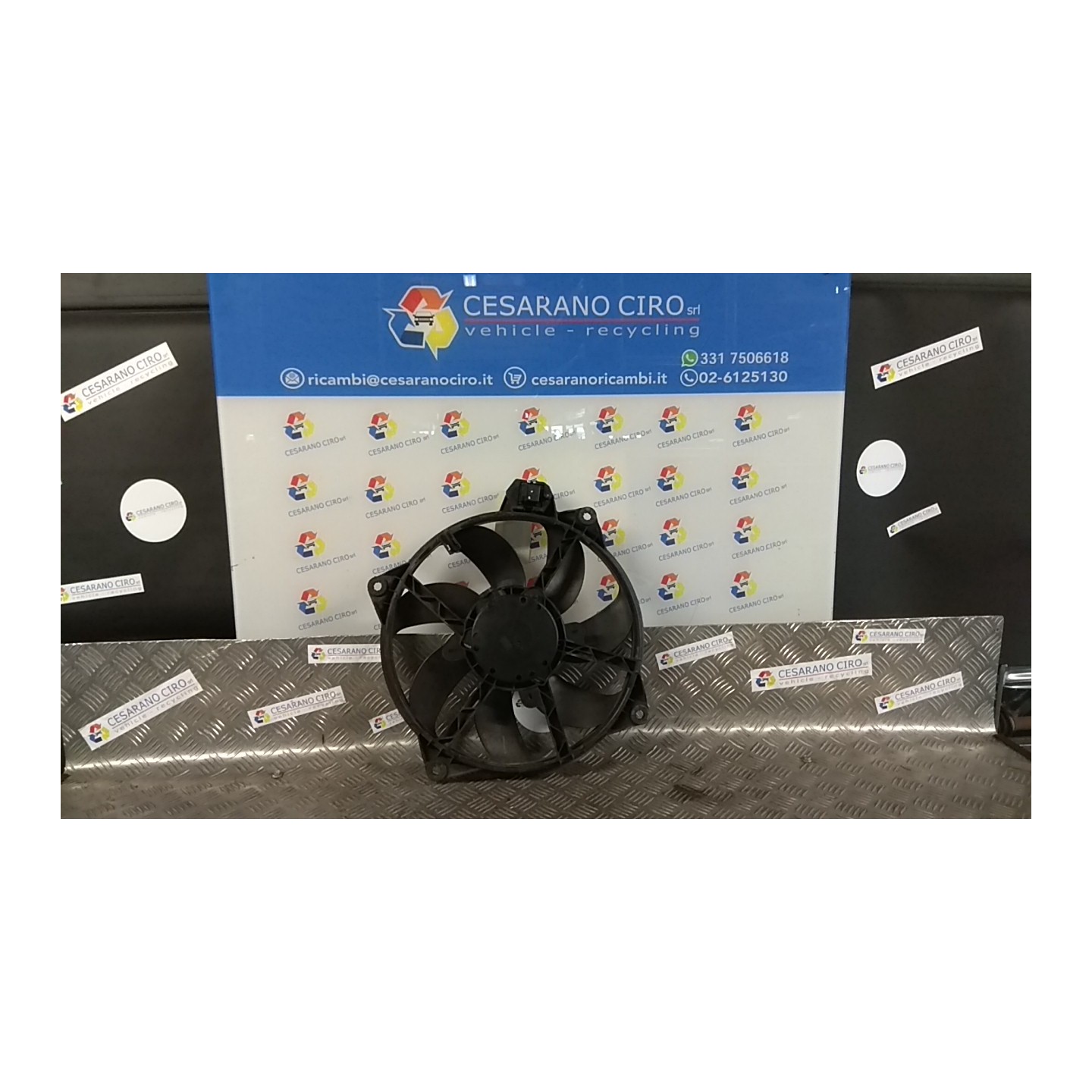 ELETTROVENTOLA 094 RENAULT MEGANE 3A SERIE (12/13-12/16) K9KA636 214810898R