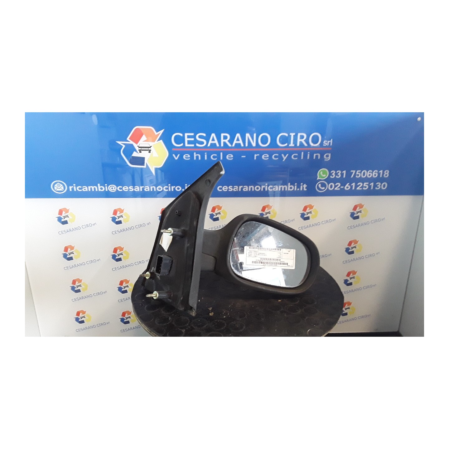 RETROVISORE EST. REGOLAZ. ELETTR. DX. 010 RENAULT SCENIC (03/99-05/03) K4MA7 7700431543