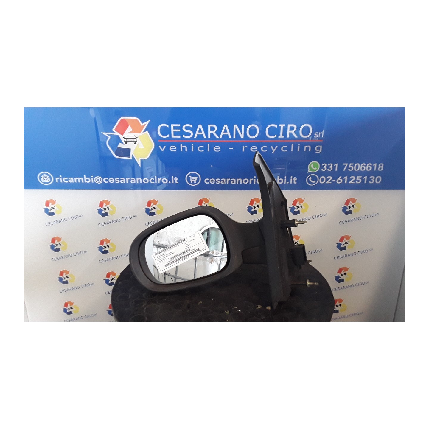 RETROVISORE EST. REGOLAZ. ELETTR. SX. 011 RENAULT SCENIC (03/99-05/03) K4MA7 7700431542