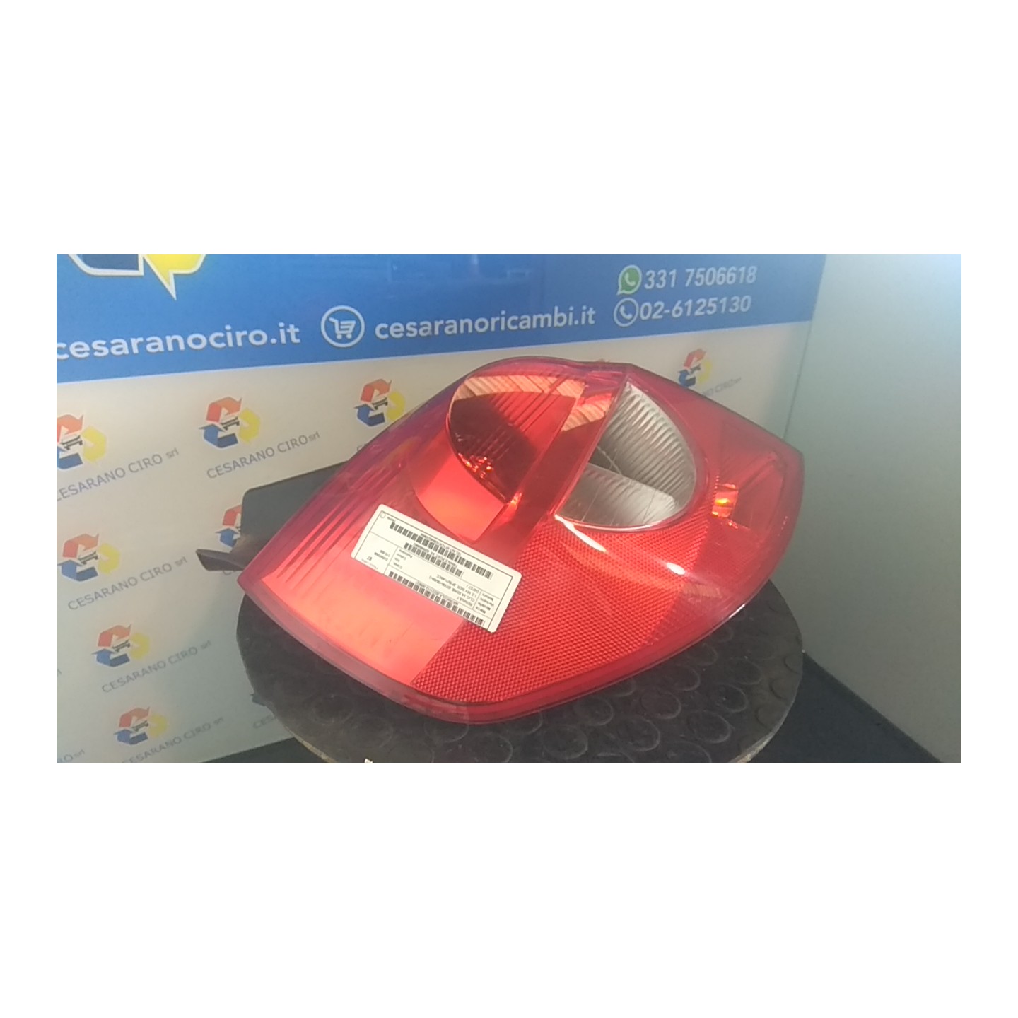 FANALE POST. SX. 021 RENAULT CLIO 3A SERIE (07/05-05/09) D4FE7 8200459962