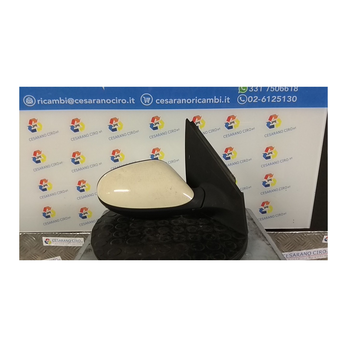 RETROVISORE EST. REGOLAZ. ELETTR. TERMICO,06/05 DX. 057 LANCIA YPSILON (TE) (06/03-09/06) 843A1000 735345129