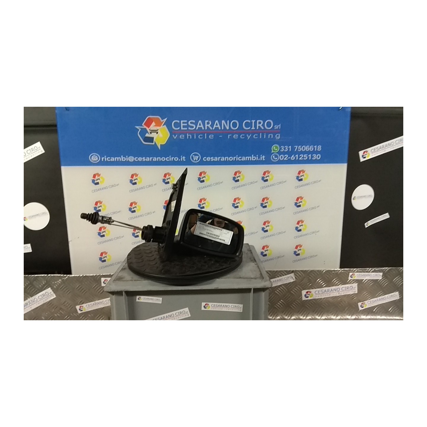 RETROVISORE EST. DX. 082 FIAT PANDA (2Q) (09/03-12/10) 188A4000 735357185