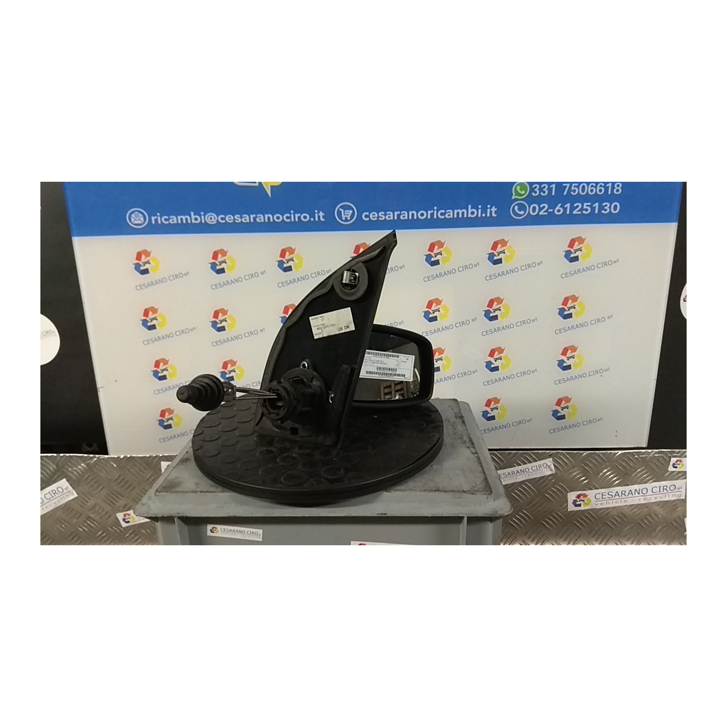 RETROVISORE EST. DX. 082 FIAT PANDA (2Q) (09/03-12/10) 188A4000 735357185