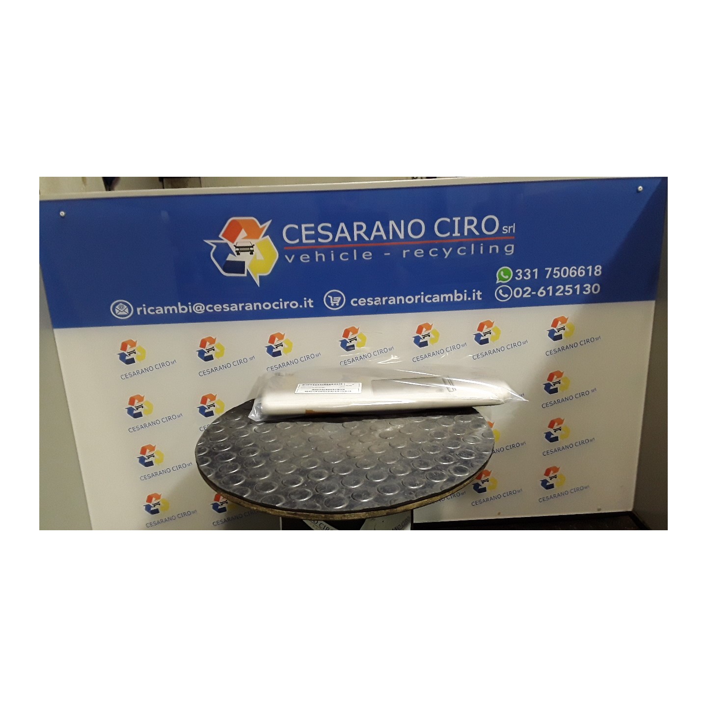 ALETTA PARASOLE PARABREZZA DX. 152 SKODA FABIA (54) (04/07-03/15) CGP 5J1857552B2F4