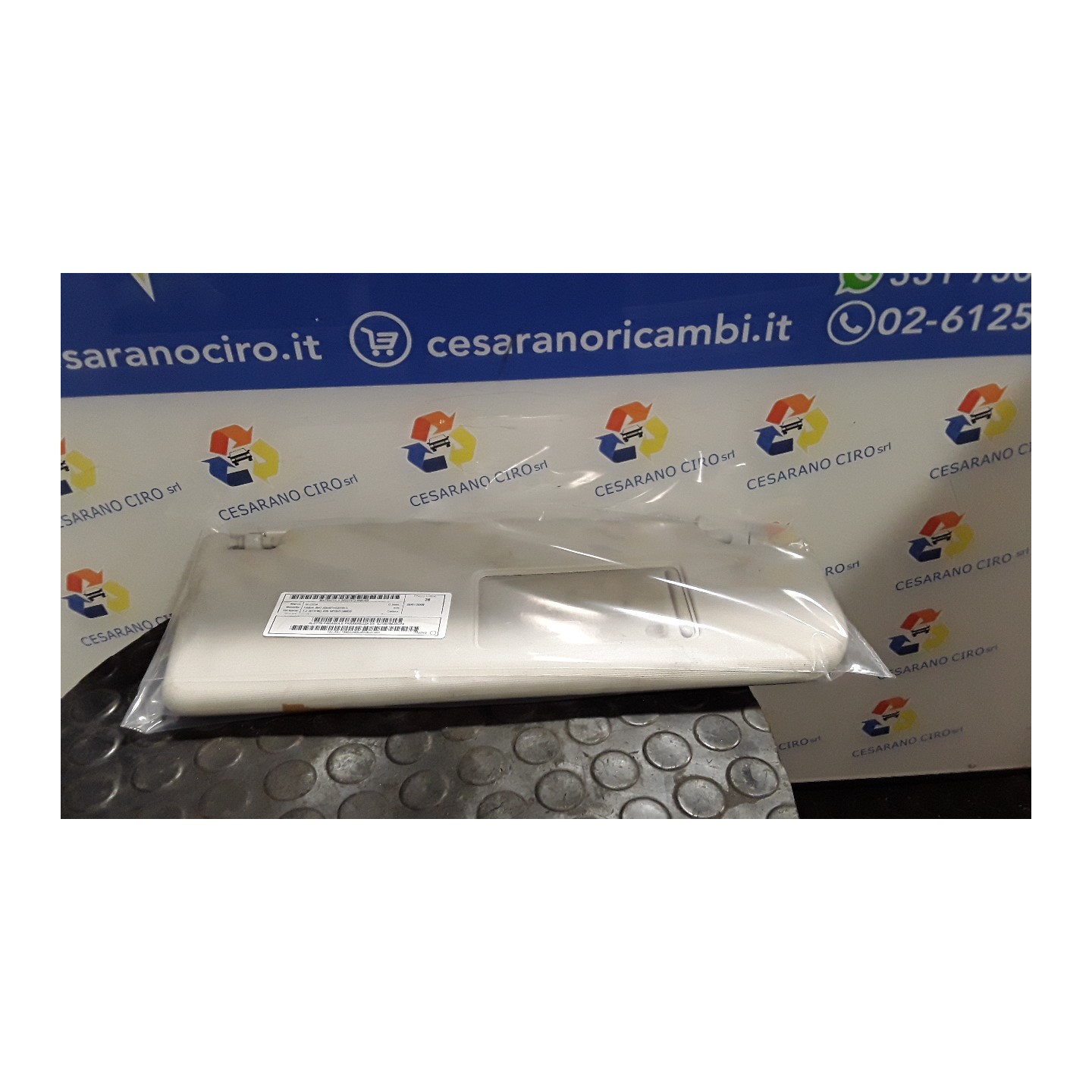 ALETTA PARASOLE PARABREZZA DX. 152 SKODA FABIA (54) (04/07-03/15) CGP 5J1857552B2F4