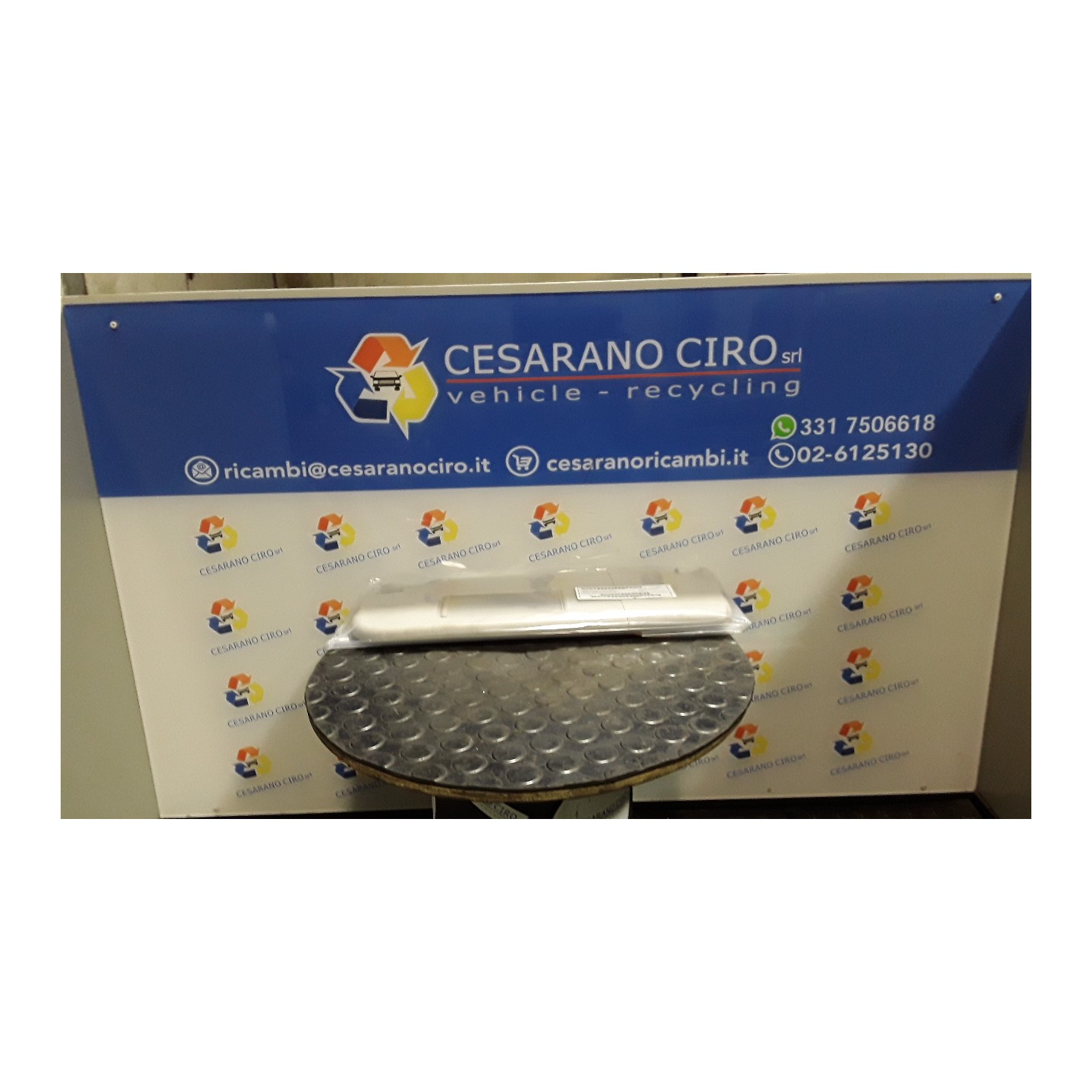 ALETTA PARASOLE PARABREZZA SX. 153 SKODA FABIA (54) (04/07-03/15) CGP 5J1857551Q2F4