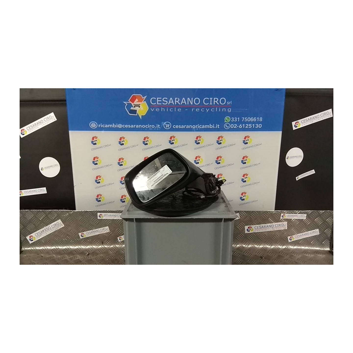 RETROVISORE EST. REGOLAZ. ELETTR. SX. 210 LANCIA PHEDRA (TC) (06/02-01/11) RHR 9467065380