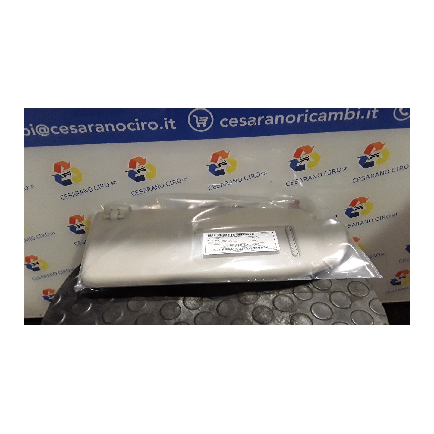 ALETTA PARASOLE PARABREZZA C/SPECCHIETTO DX. 225 SEAT IBIZA (6L) (12/01-08/09) BXW 6L0857552F2F4