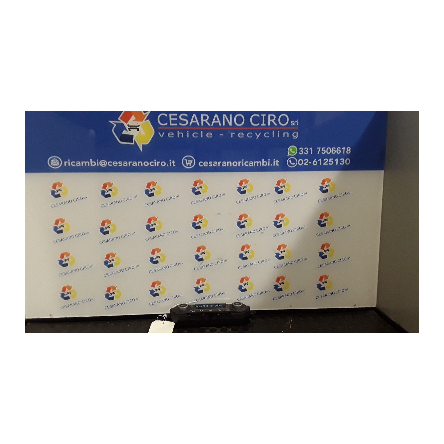 BLOCCO COMANDO CLIMATIZZAZIONE A/C A DOPPIO CONTR TEMP AUTO. 227 FORD C-MAX (CB3) (03/07-12/11) HHDA 1501743