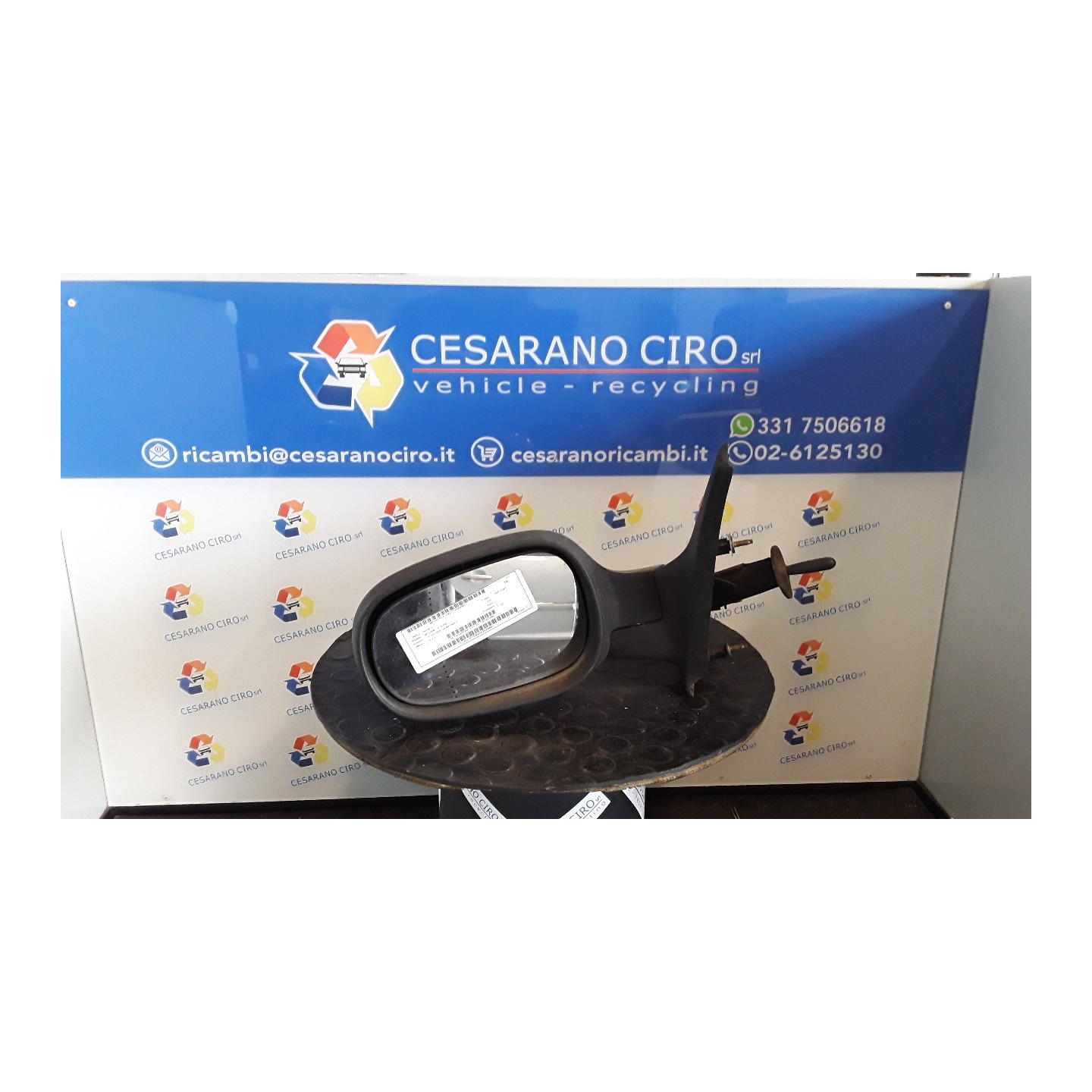 RETROVISORE EST. SX. 082 RENAULT MEGANE 1A SERIE (03/99-06/03) K4JC7 7701471858