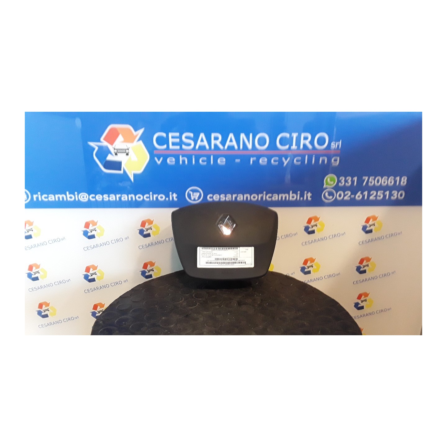 DISPOSITIVO AIRBAG LATO GUIDA HARM 05 / HARM07 115 RENAULT SCENIC 3A SERIE (04/09-10/13) K4MR8 985701921R