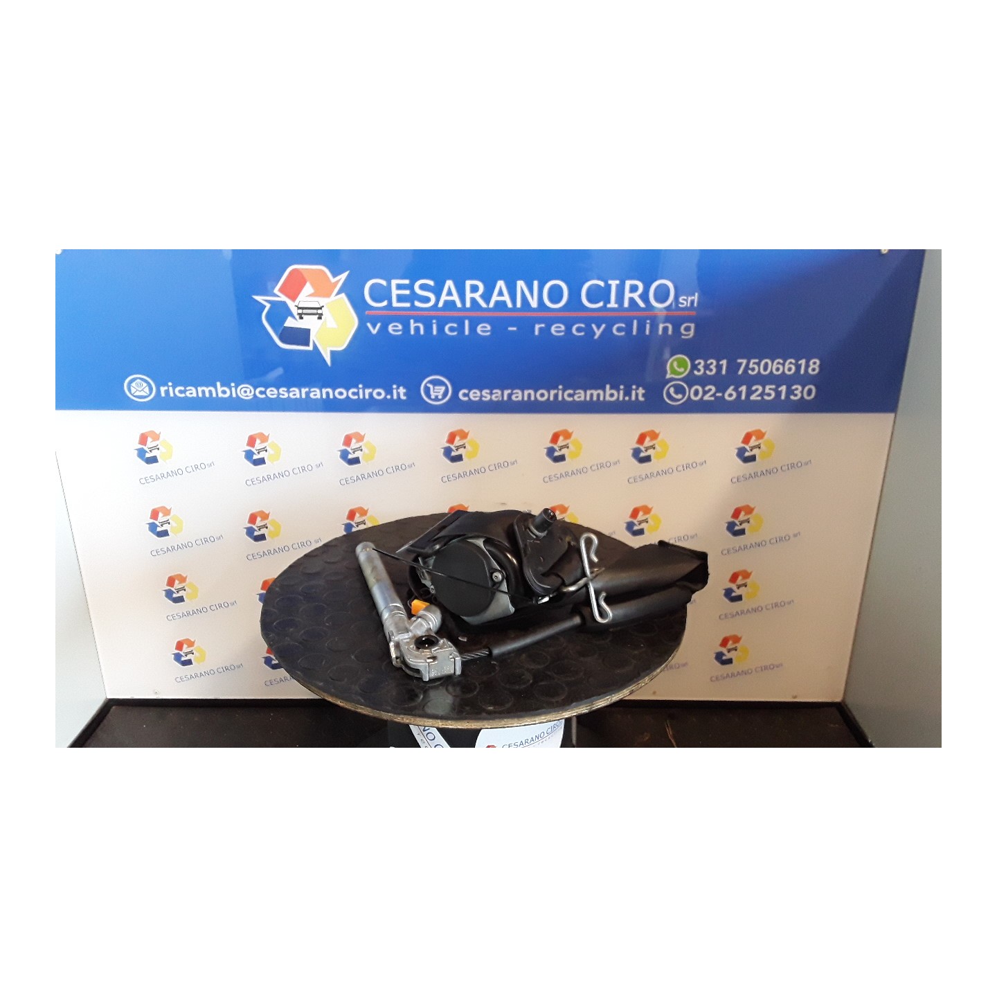 CINTURA DI SICUREZZA ANT. SX. 117 RENAULT SCENIC 3A SERIE (04/09-10/13) K4MR8 868840015R