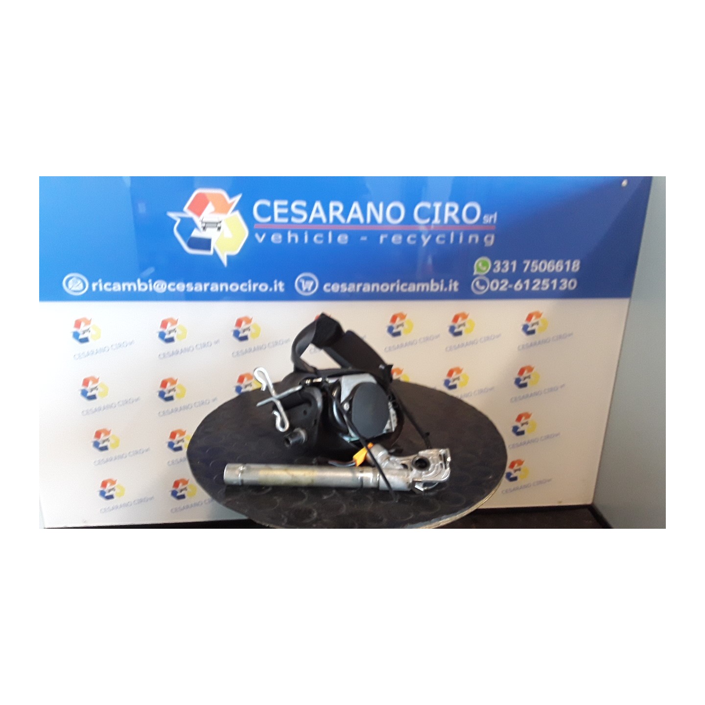 CINTURA DI SICUREZZA ANT. SX. 117 RENAULT SCENIC 3A SERIE (04/09-10/13) K4MR8 868840015R
