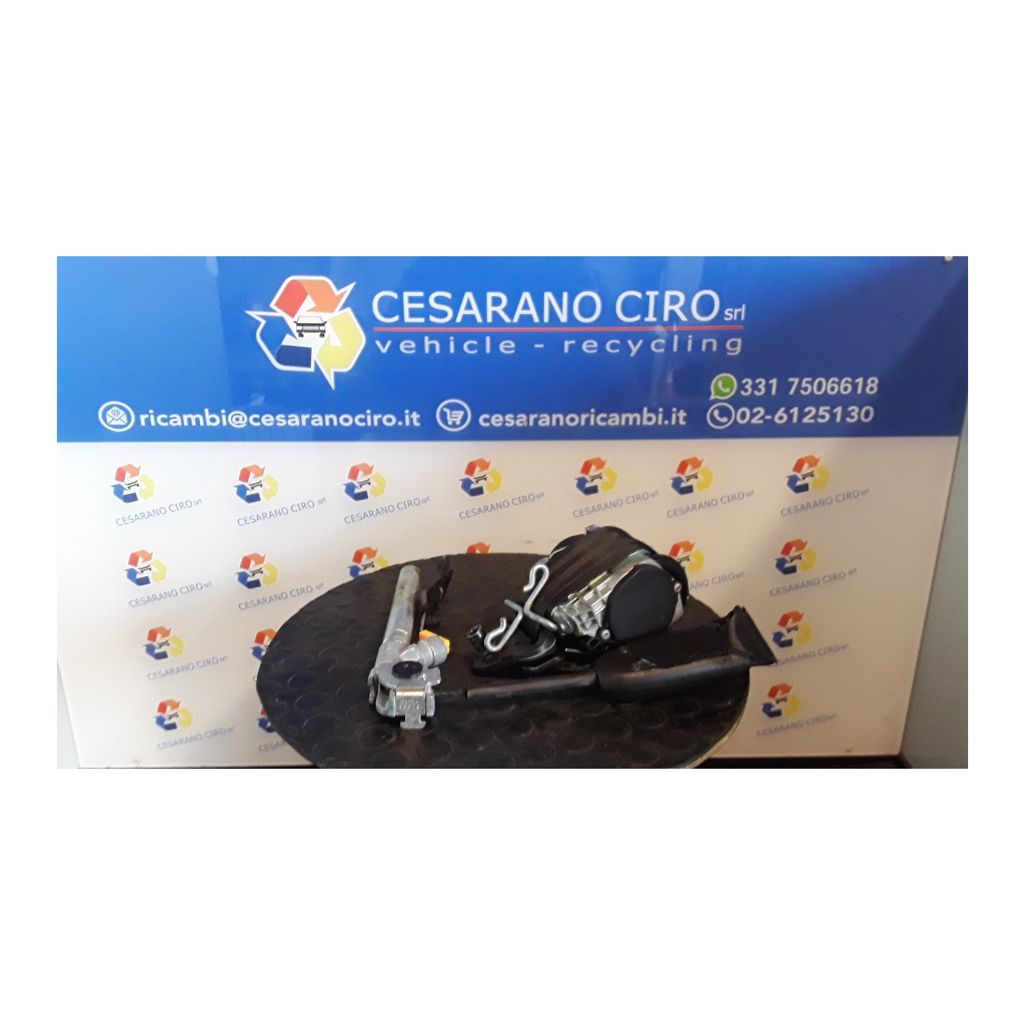 CINTURA DI SICUREZZA ANT. DX. 118 RENAULT SCENIC 3A SERIE (04/09-10/13) K4MR8 868850012R