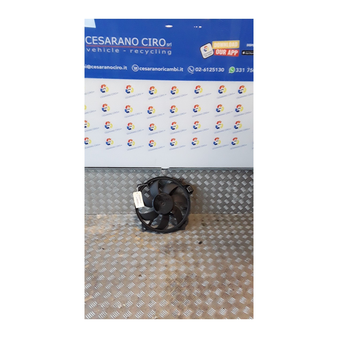 ELETTROVENTOLA 120 RENAULT SCENIC 3A SERIE (04/09-10/13) K4MR8 214810898R