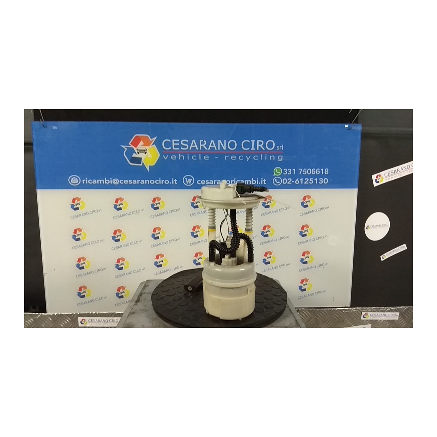 POMPA CARBURANTE C/TRASDUTTORE (GALLEGGIANTE) 292 FIAT PANDA (2Q) (09/03-12/10) 169A3000 51806983