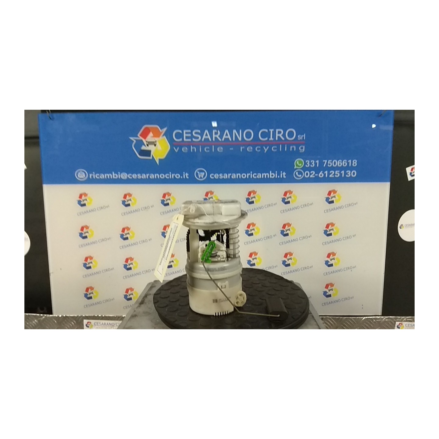 POMPA CARBURANTE C/TRASDUTTORE (GALLEGGIANTE) 306 RENAULT TWINGO 1A SERIE (08/98-09/07) D7FF7 8200058354