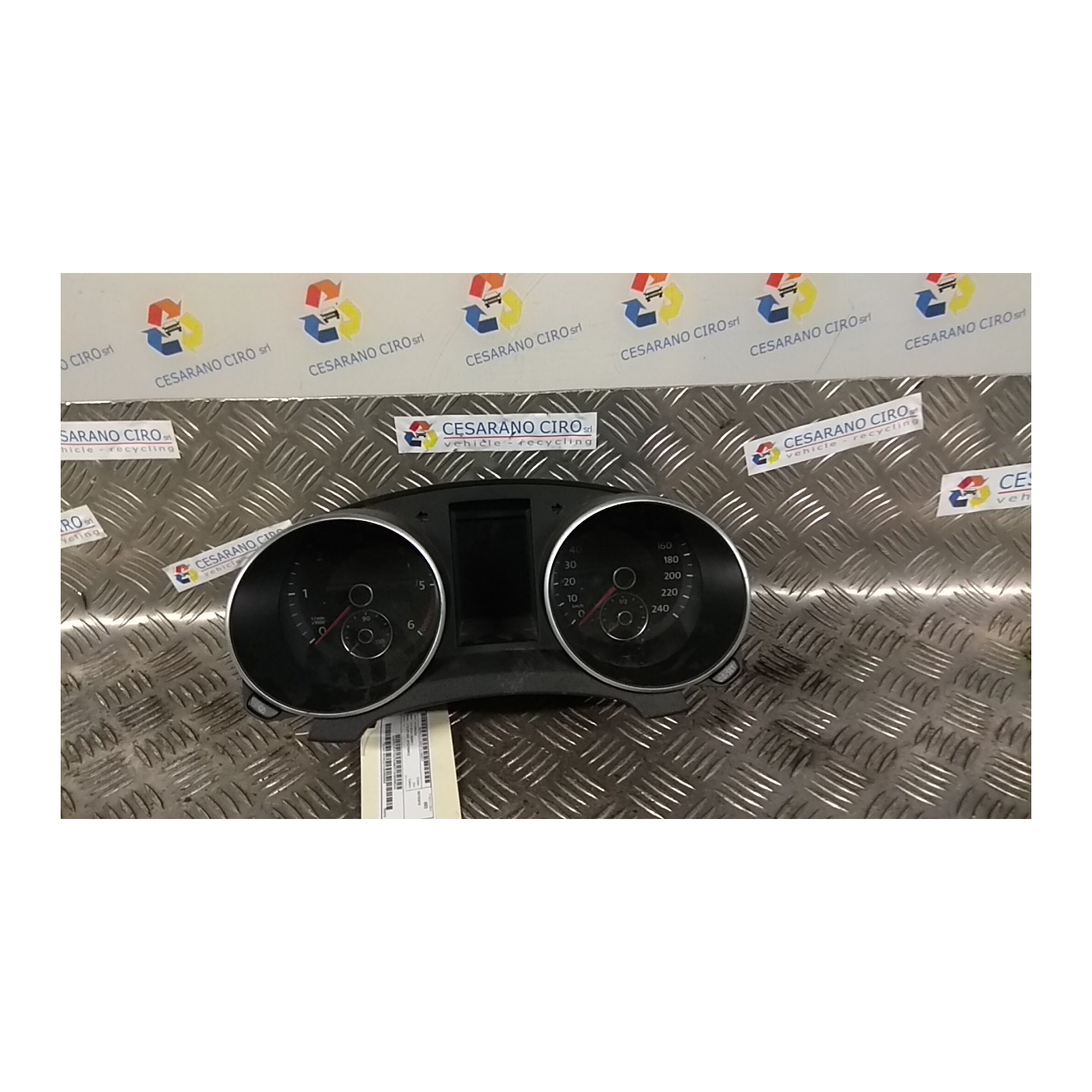 QUADRO PORTASTRUMENTI 317 VOLKSWAGEN GOLF (5K/AJ) (09/08-) CAY 5K0920882AX