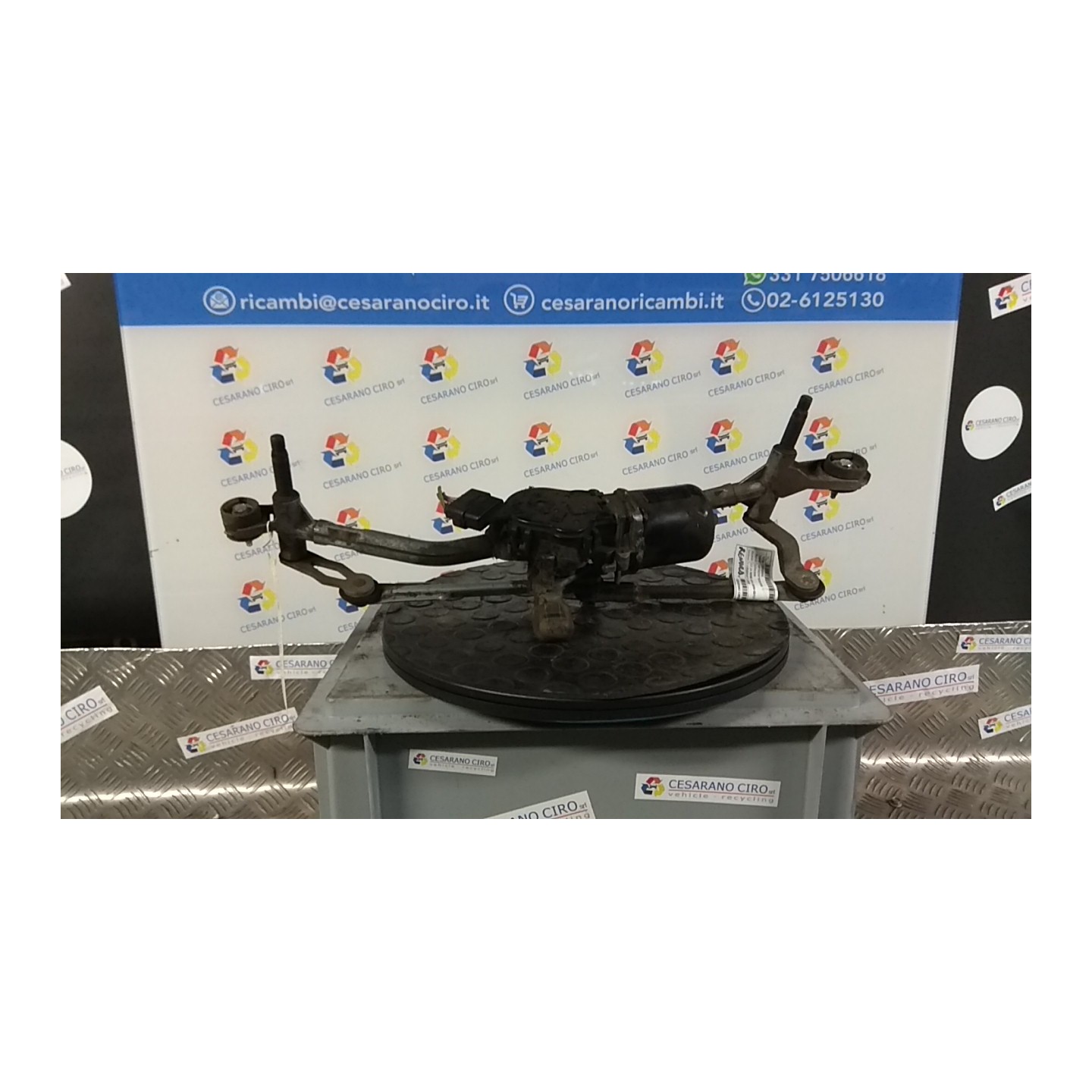 MECCANISMO TERGIPARABREZZA CON MOTORINO 095 CITROEN C3 2A SERIE (A51) (09/09-06/13 KFT 6405QC