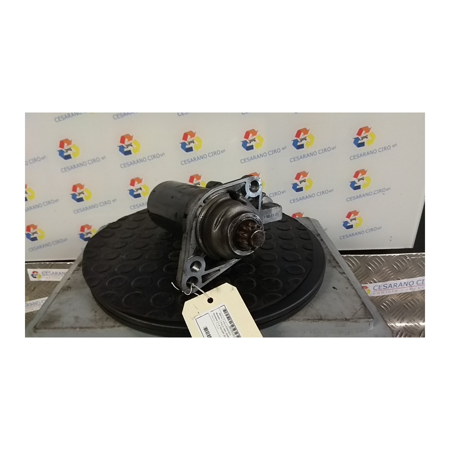 MOTORINO AVVIAMENTO 1.0KW 003 VOLKSWAGEN POLO (9N) (04/05-) BWB 02T911023R