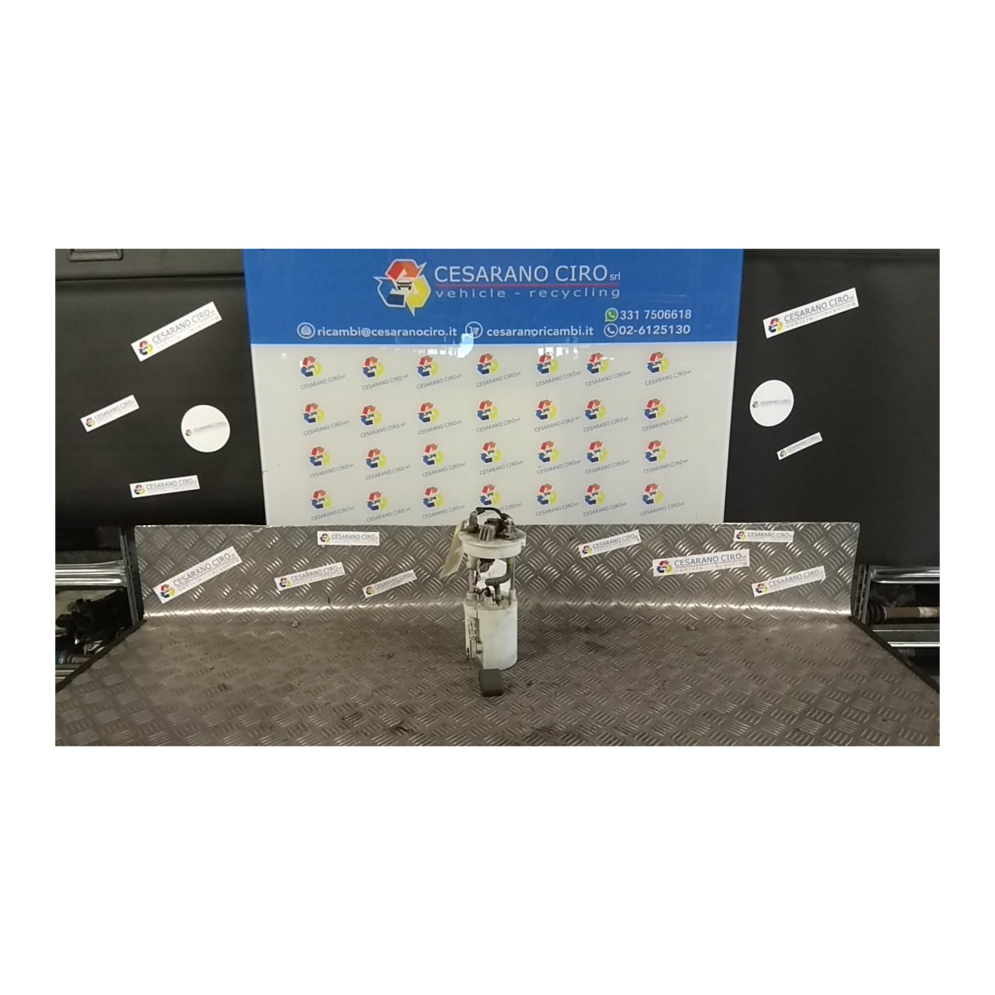 POMPA CARBURANTE C/TRASDUTTORE (GALL 036 CHEVROLET (DAEWOO) MATIZ (M200) (04/05-12/10) A08S3 96464637
