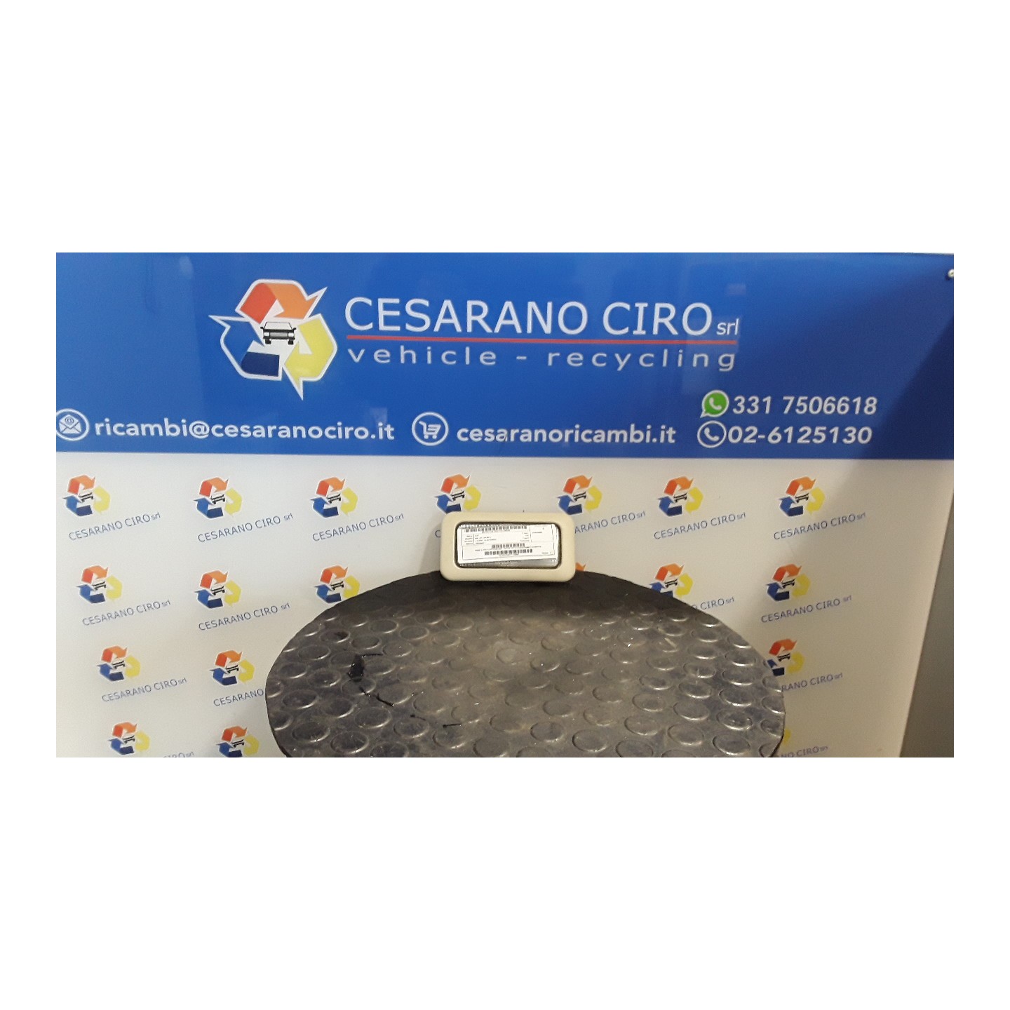 BASE LUCE CORTESIA ANT. TETTO TETTO PANORAMICO 049 FIAT 500 (3P) (07/07-) 169A4000 51801719