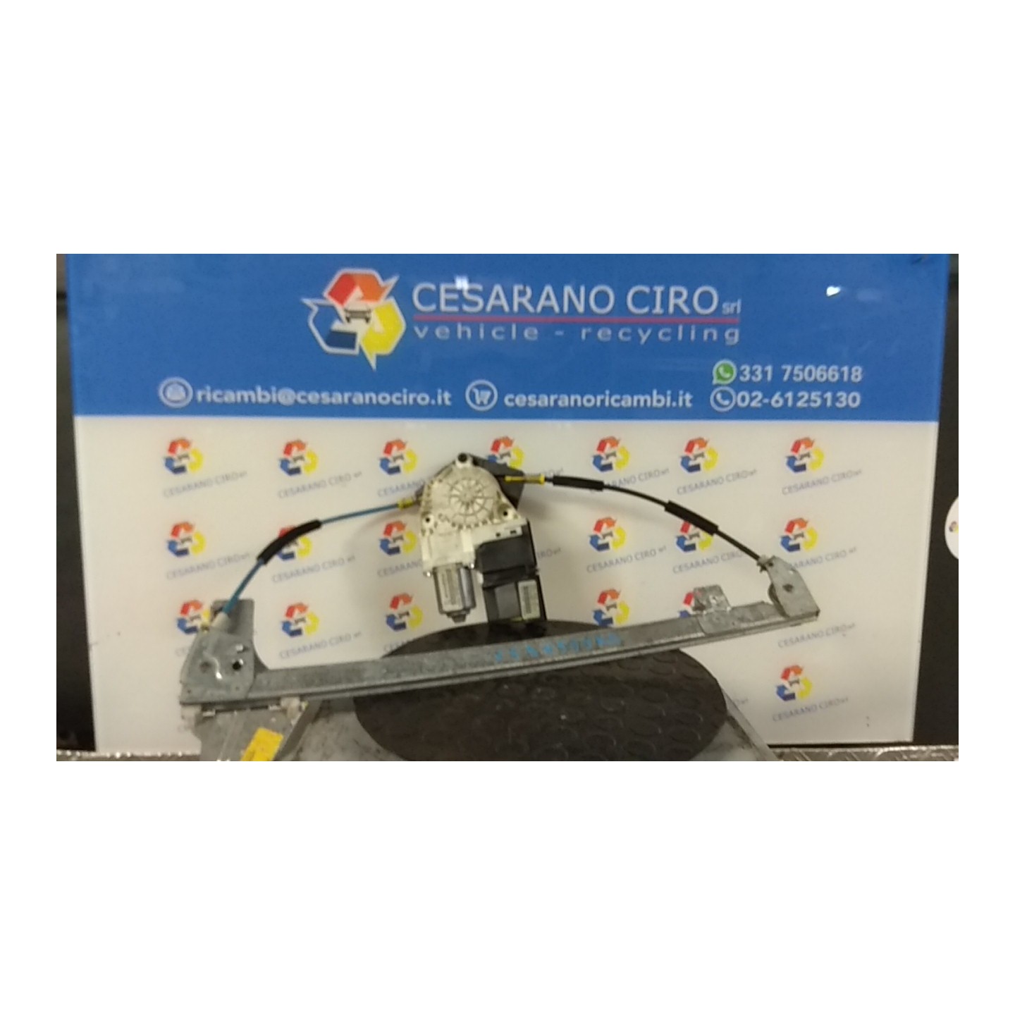 ALZACRISTALLO ELETTR. PORTA ANT. SX. 065 PEUGEOT 307 (07/05-07/08) 9HZ 9221K0