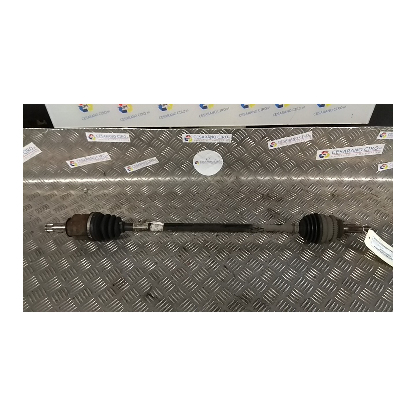 SEMIALBERO ANT. COMPL. DX. 074 OPEL AGILA (H00) (08/03-01/08) Z12XEP 13207053