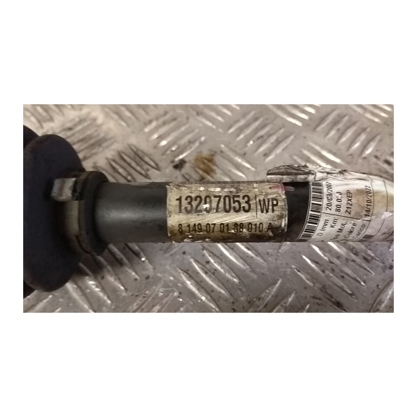 SEMIALBERO ANT. COMPL. DX. 074 OPEL AGILA (H00) (08/03-01/08) Z12XEP 13207053