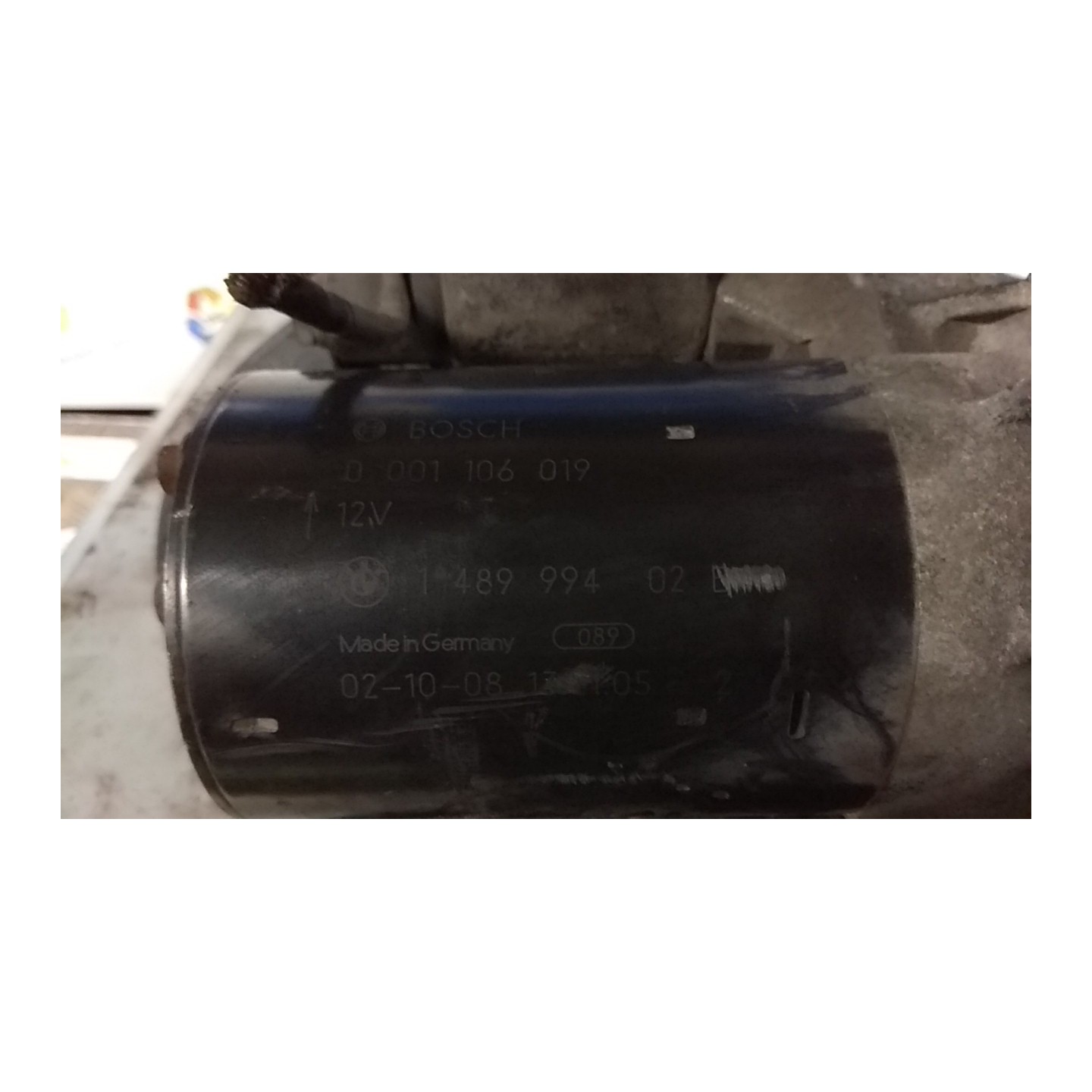 MOTORINO AVVIAMENTO 145 MINI MINI (R50/R53) (07/01-07/06) W10B16A 12417570487