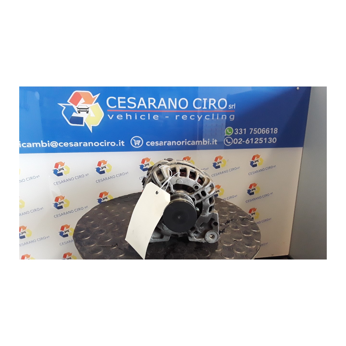 ALTERNATORE 110AMP BOSCH 021 VOLKSWAGEN UP! (1S) (11/11-10/16) CPG 04C903023B