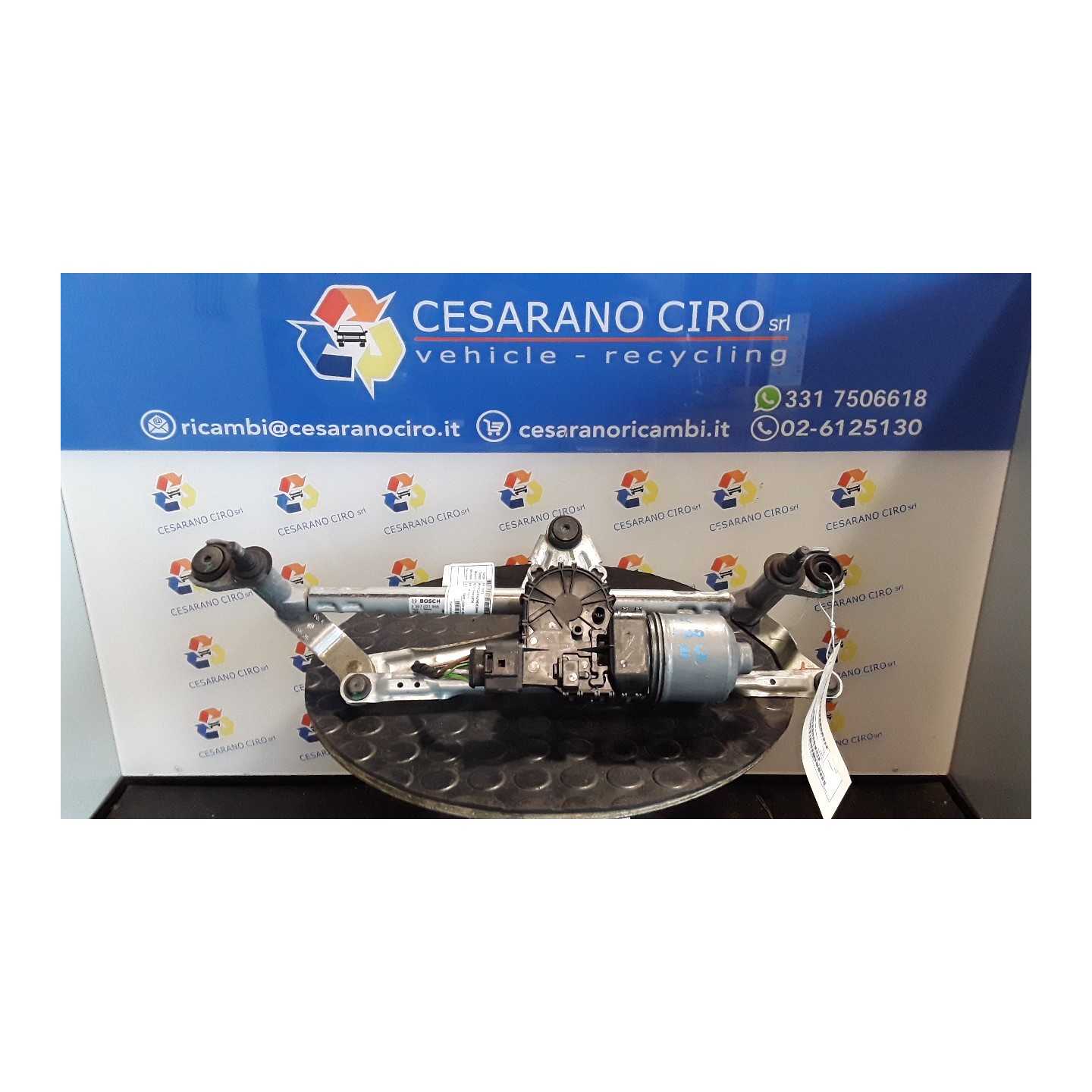 MECCANISMO TERGIPARABREZZA CON MOTORINO 026 VOLKSWAGEN UP! (06/16-) CPG 1S1955023D