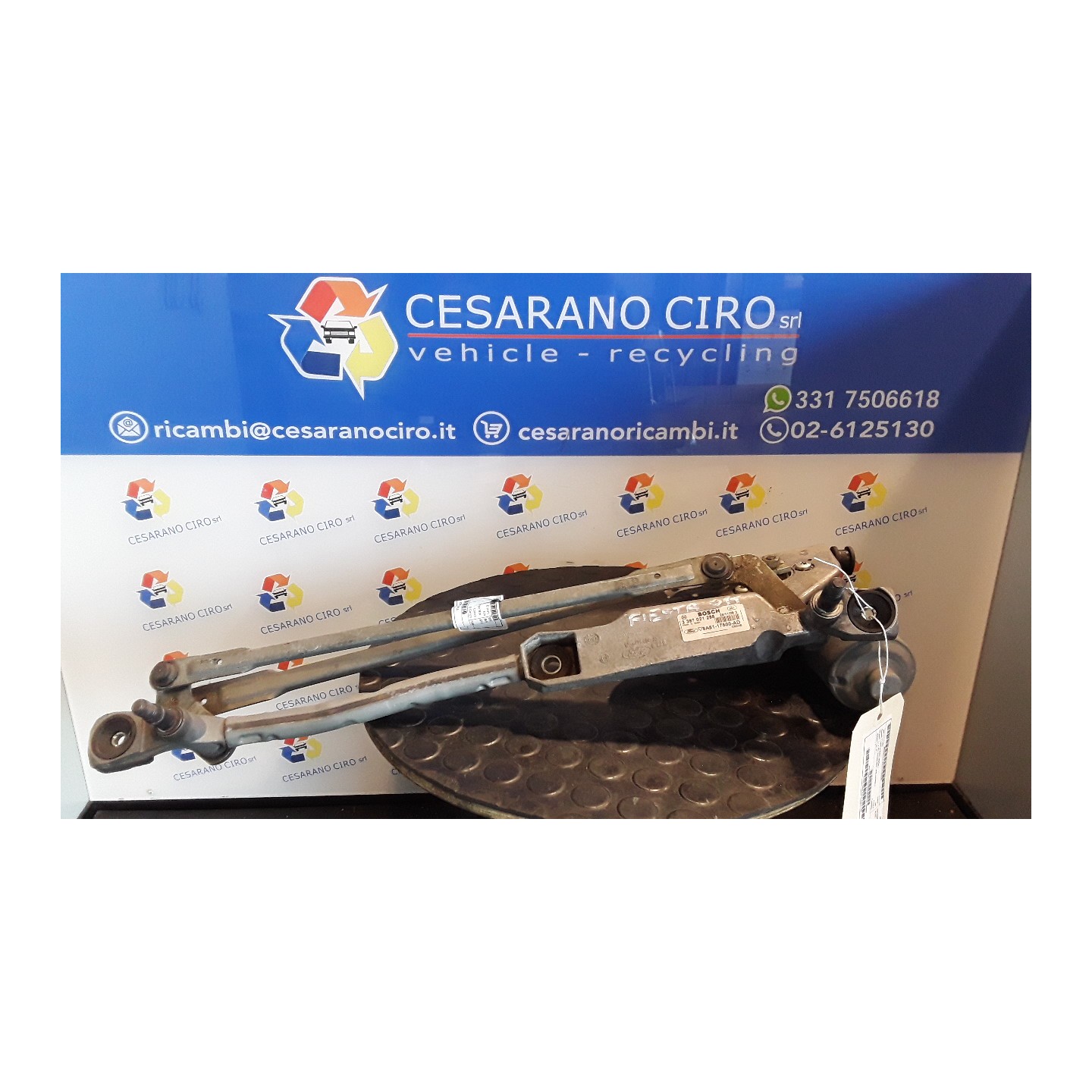 MOTORINO TERGIPARABREZZA 038 FORD FIESTA (CB1) (09/08-) RTJA 1698869