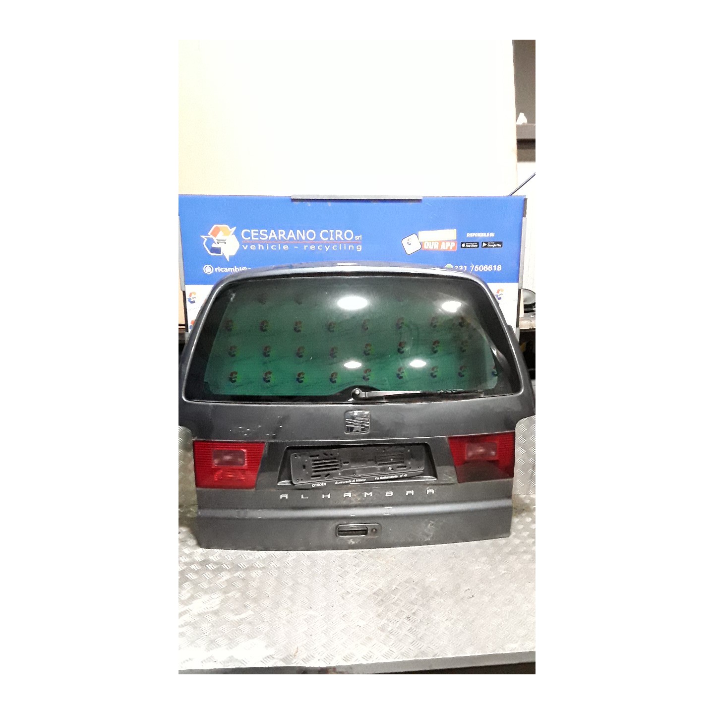 PORTELLO POST. 050 SEAT ALHAMBRA (7V) (06/96-07/10) BRT 7M7827025K