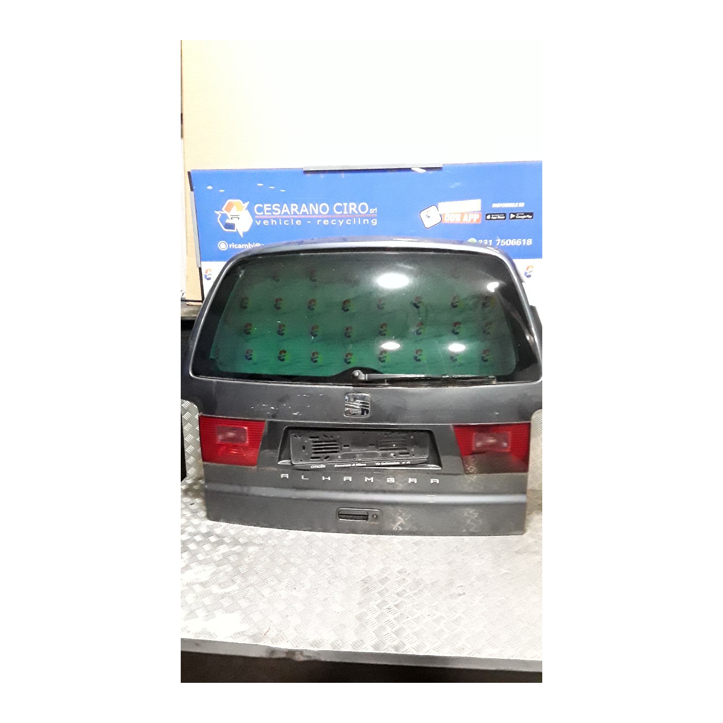 PORTELLO POST. 050 SEAT ALHAMBRA (7V) (06/96-07/10) BRT 7M7827025K