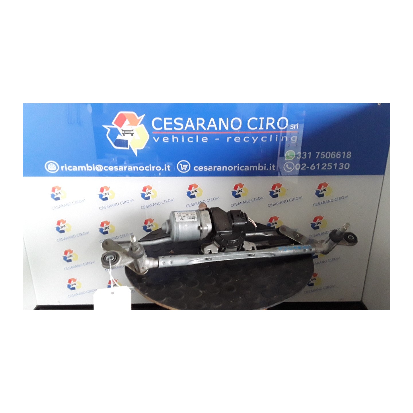 MECCANISMO TERGIPARABREZZA CON MOTORINO 013 FIAT PANDA CROSS (33) (09/14-) 312A7000 52024852