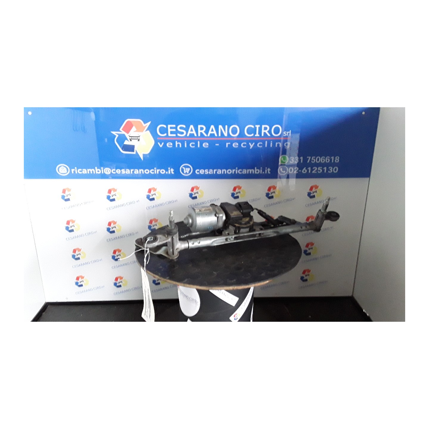 MECCANISMO TERGIPARABREZZA CON MOTORINO 014 FIAT PANDA CROSS (33) (09/14-) 312A7000 52024852