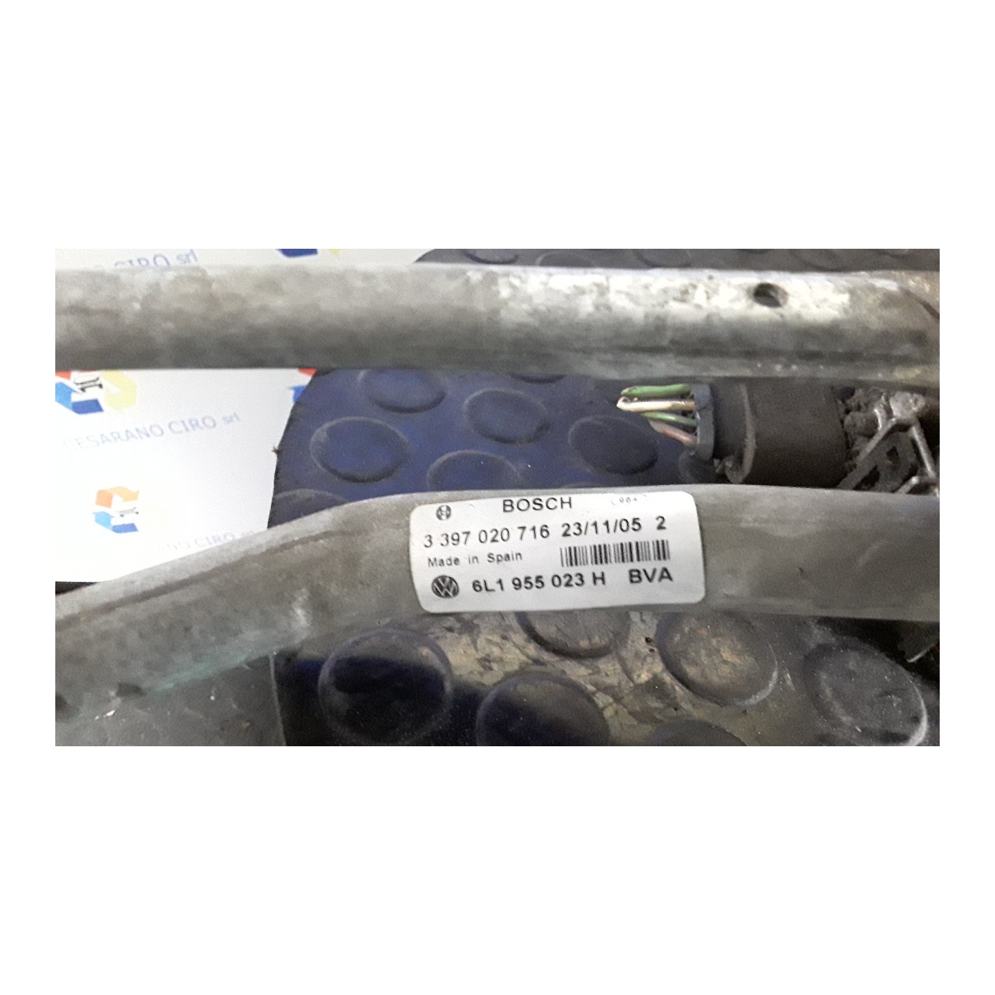 MOTORINO TERGIPARABREZZA 033 SEAT IBIZA (6L) (12/01-08/09) BKY 6Q2955119A