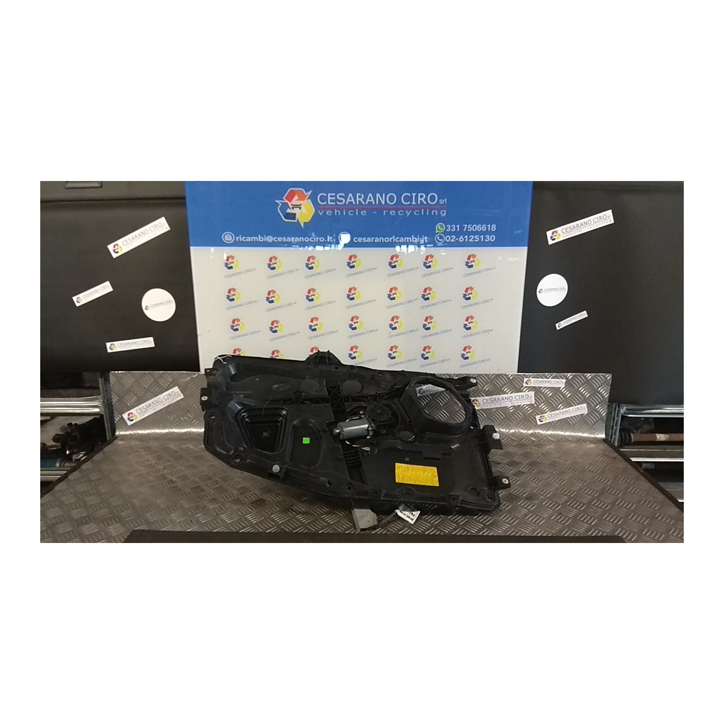 ALZACRISTALLO PORTA POST. SX. 040 FORD FUSION (CBK) (09/02-) FXJA 1449294