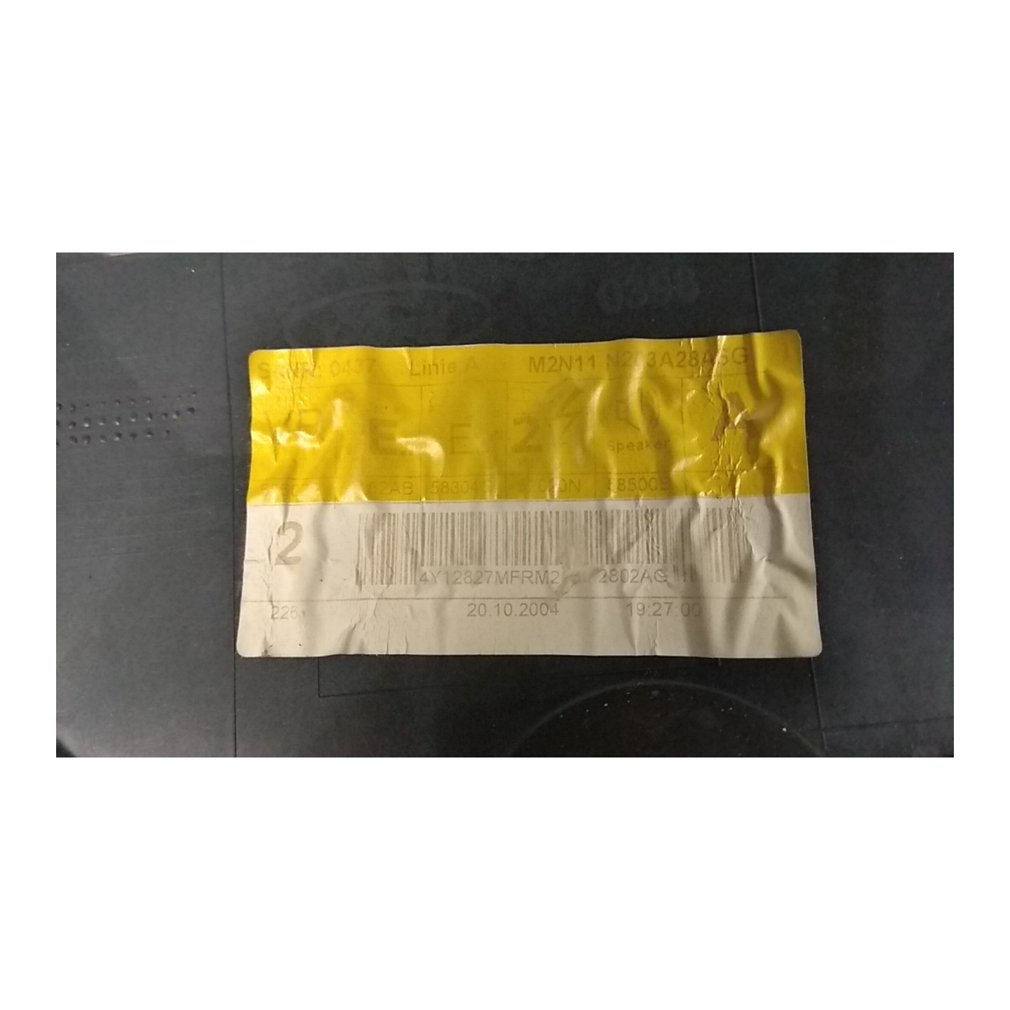 ALZACRISTALLO PORTA ANT. ELETTRICO DX. 070 FORD FUSION (CBK) (09/02-) F6JA 1554229