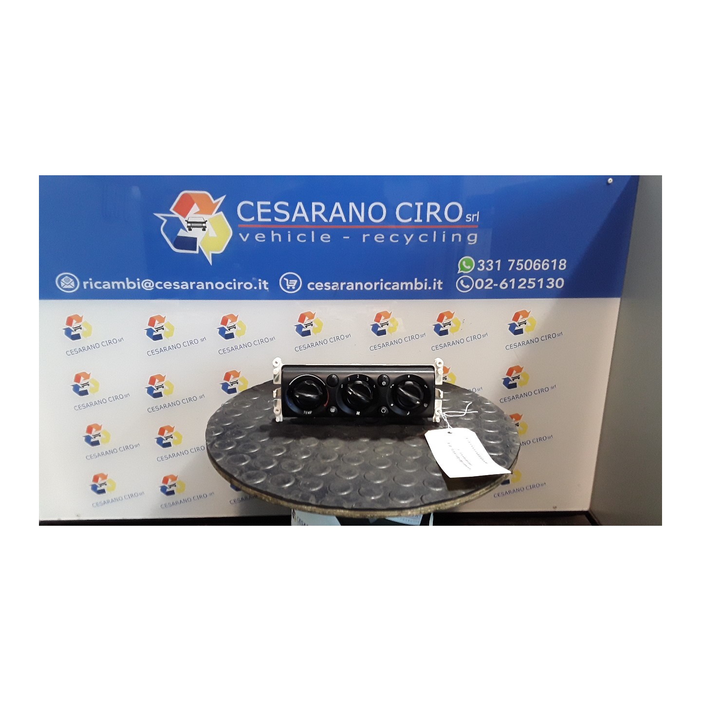 BLOCCO COMANDO CLIMATIZZAZIONE 073 MINI MINI (R50/R53) (07/01-07/06) W10B16A 64111502212