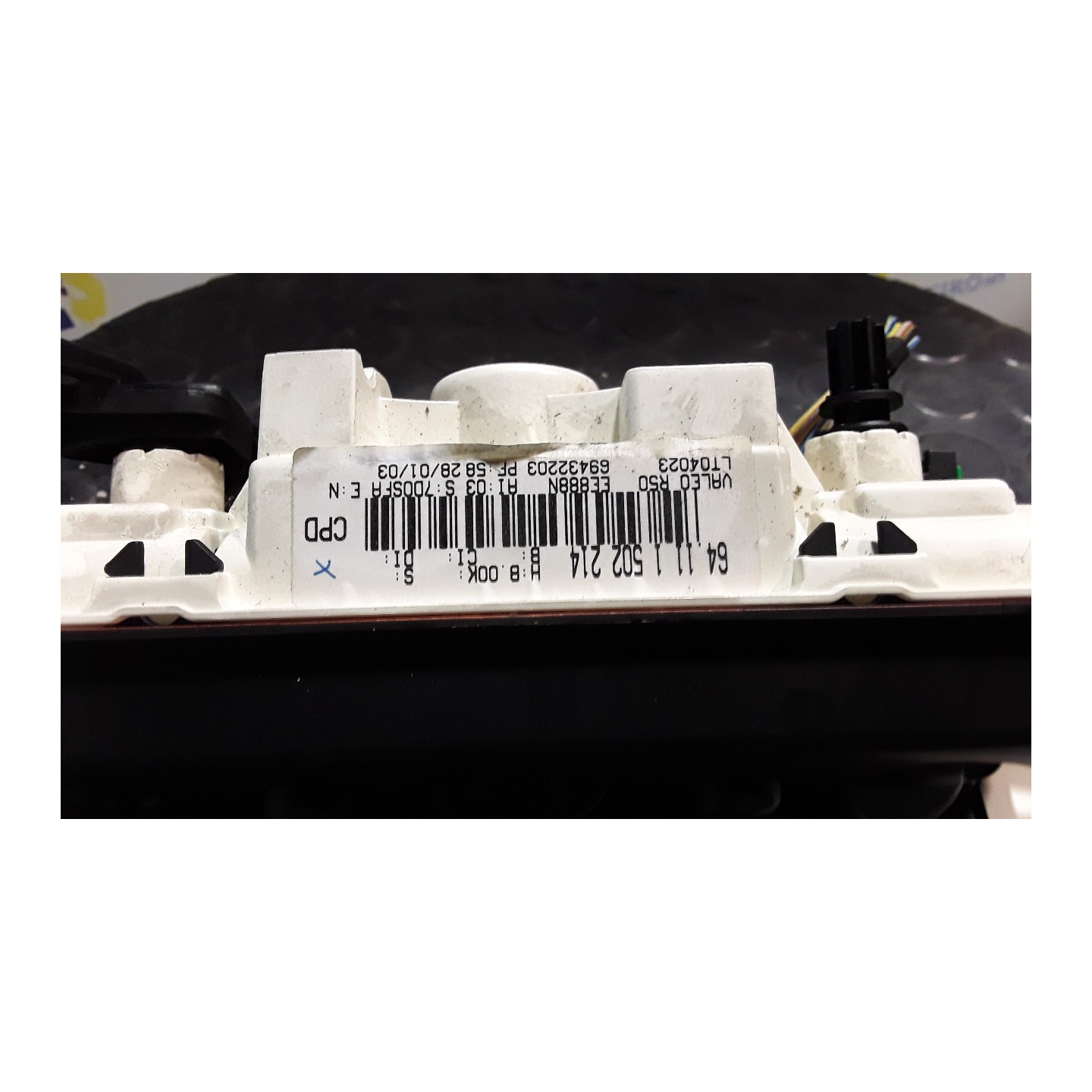 BLOCCO COMANDO CLIMATIZZAZIONE 073 MINI MINI (R50/R53) (07/01-07/06) W10B16A 64111502212