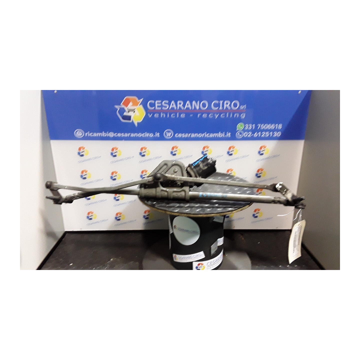 MECCANISMO TERGIPARABREZZA CON MOTORINO 099 MINI MINI CLUBMAN (R55) (09/07-08/1 9HZ 61617138789