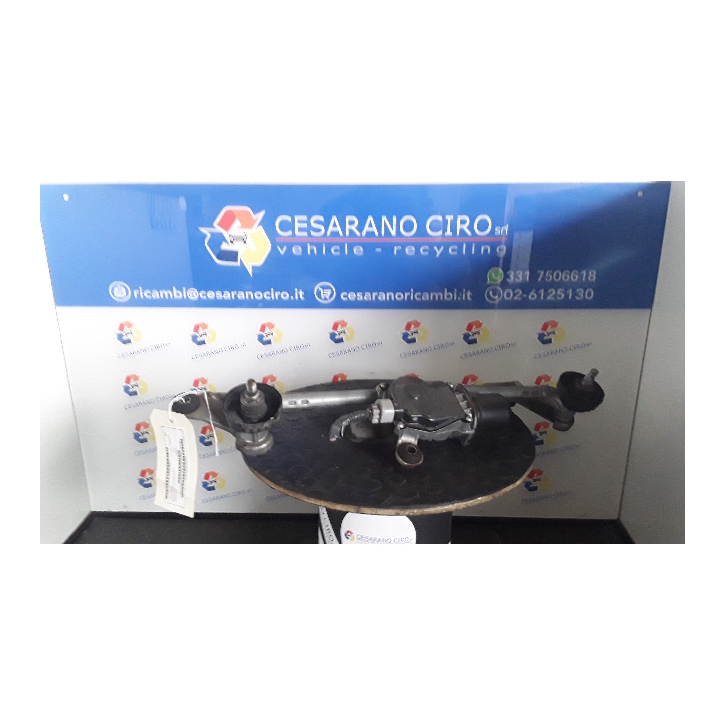 MECCANISMO TERGIPARABREZZA CON MOTORINO 101 NISSAN QASHQAI (J11E) (01/14-03/18) HRA2 288004EH0A