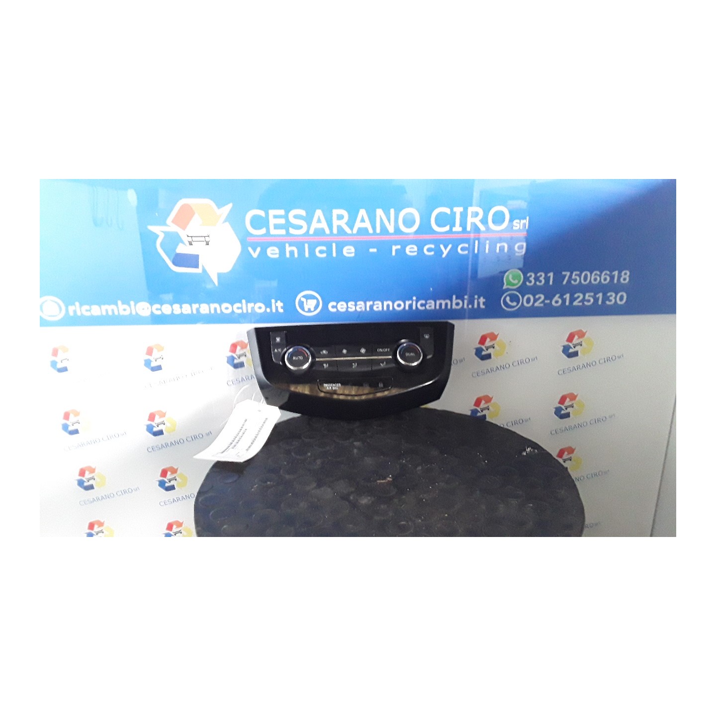 BLOCCO COMANDO CLIMATIZZAZIONE P/VISIA 102 NISSAN QASHQAI (J11E) (01/14-03/18) HRA2 275004BE0D