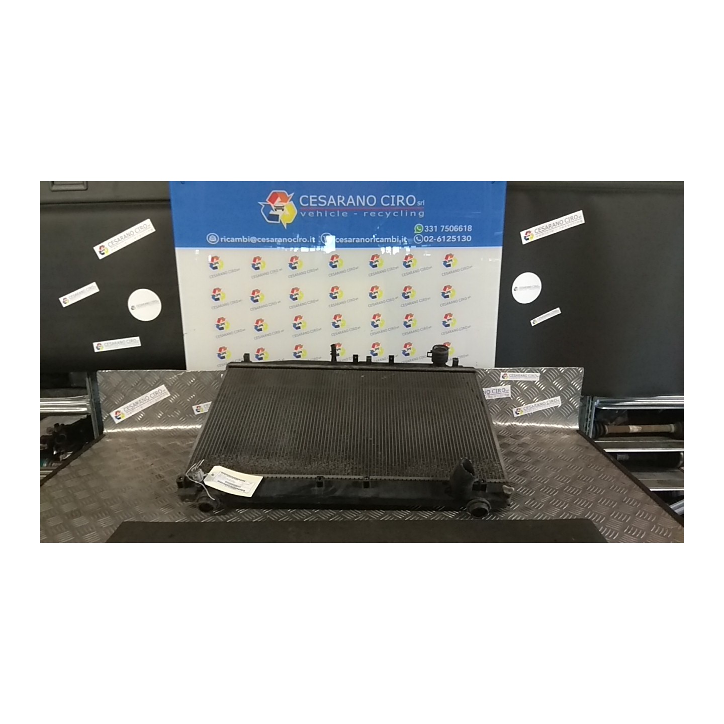 RADIATORE 264 TOYOTA AVENSIS VERSO (09/01-11/03) 1CDFTV 1640027050