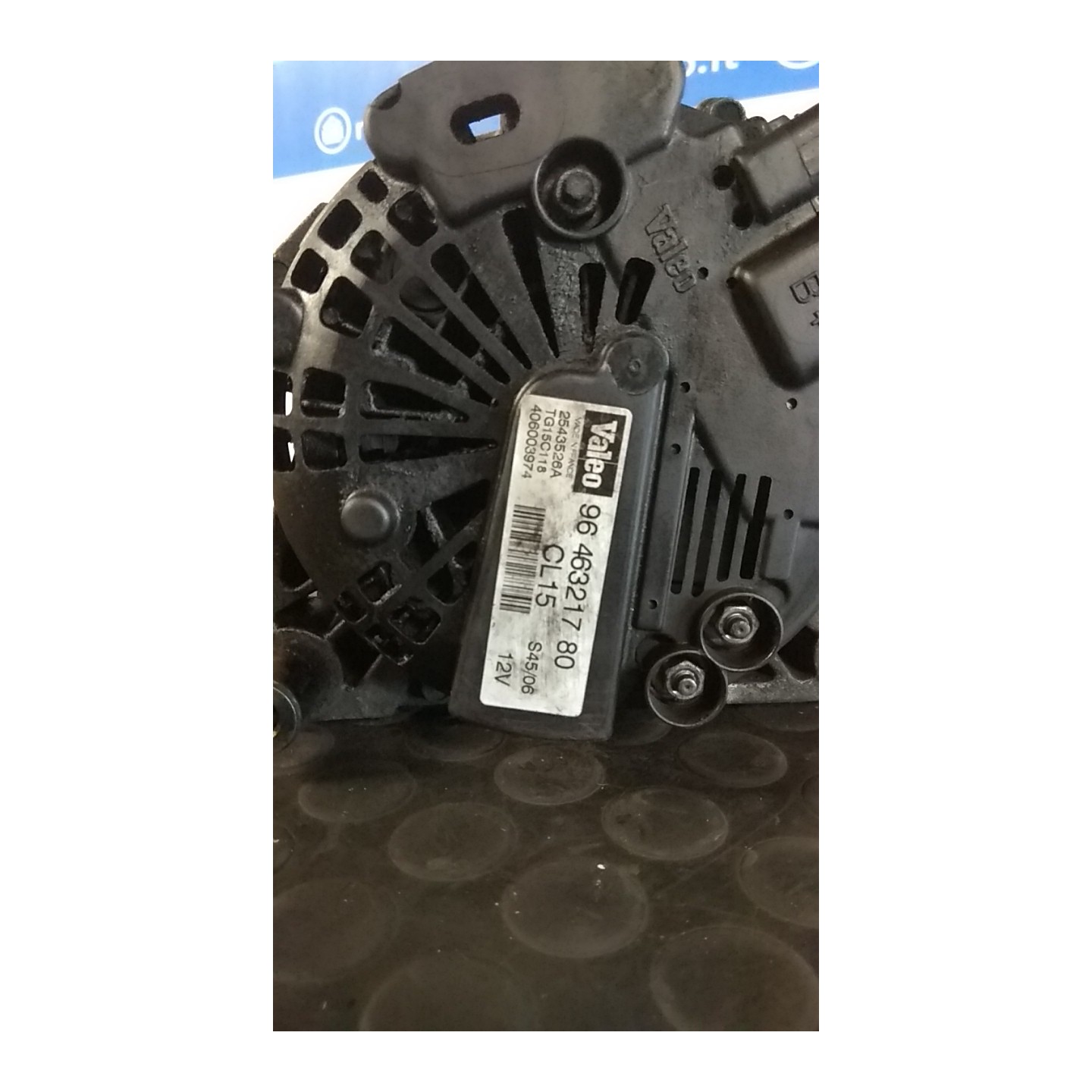 ALTERNATORE MITSUBISHI 180AMP 097 LANCIA PHEDRA (TC) (06/02-01/11) RHR 9646065180