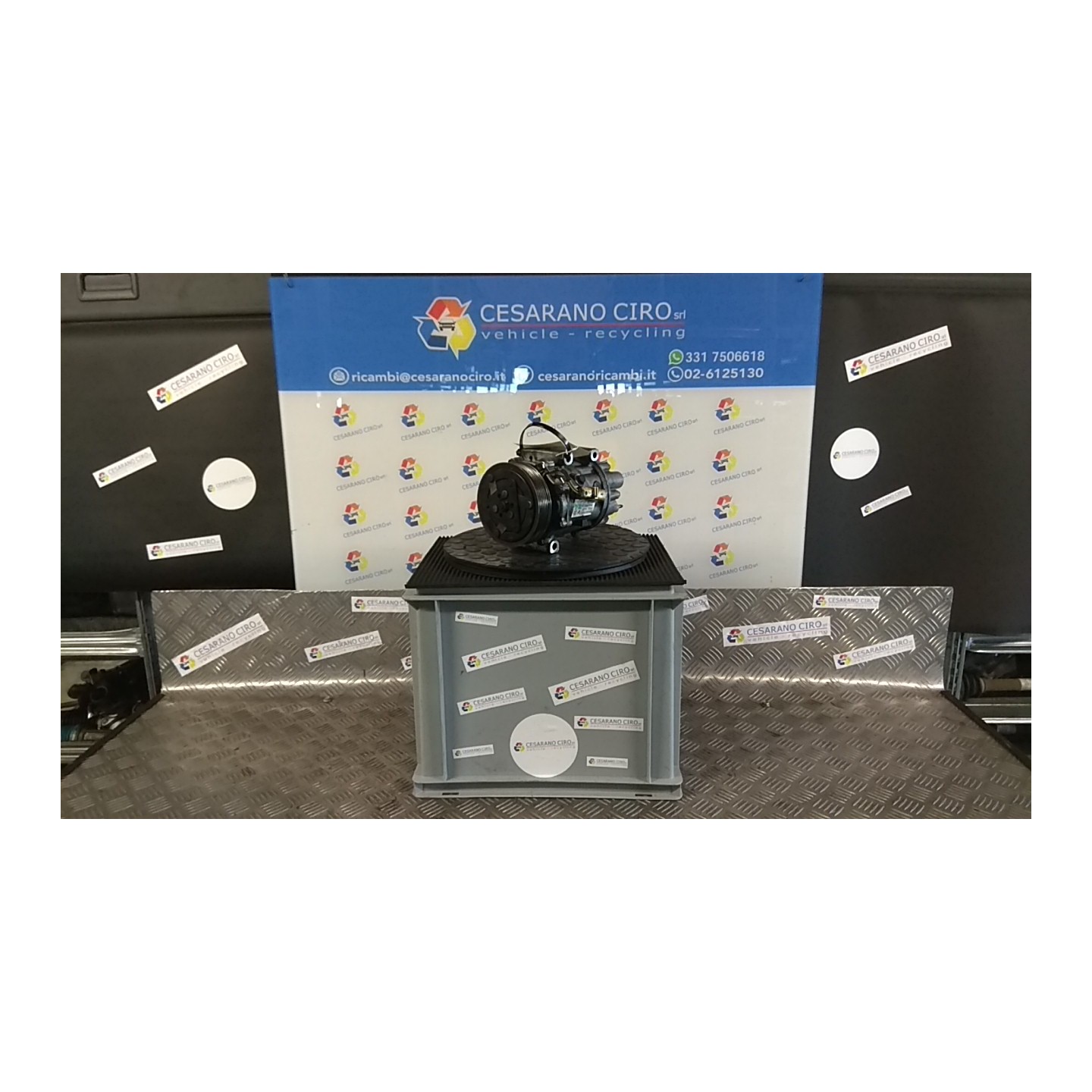 COMPRESSORE A/C 098 LANCIA PHEDRA (TC) (06/02-01/11) RHR 9686061980